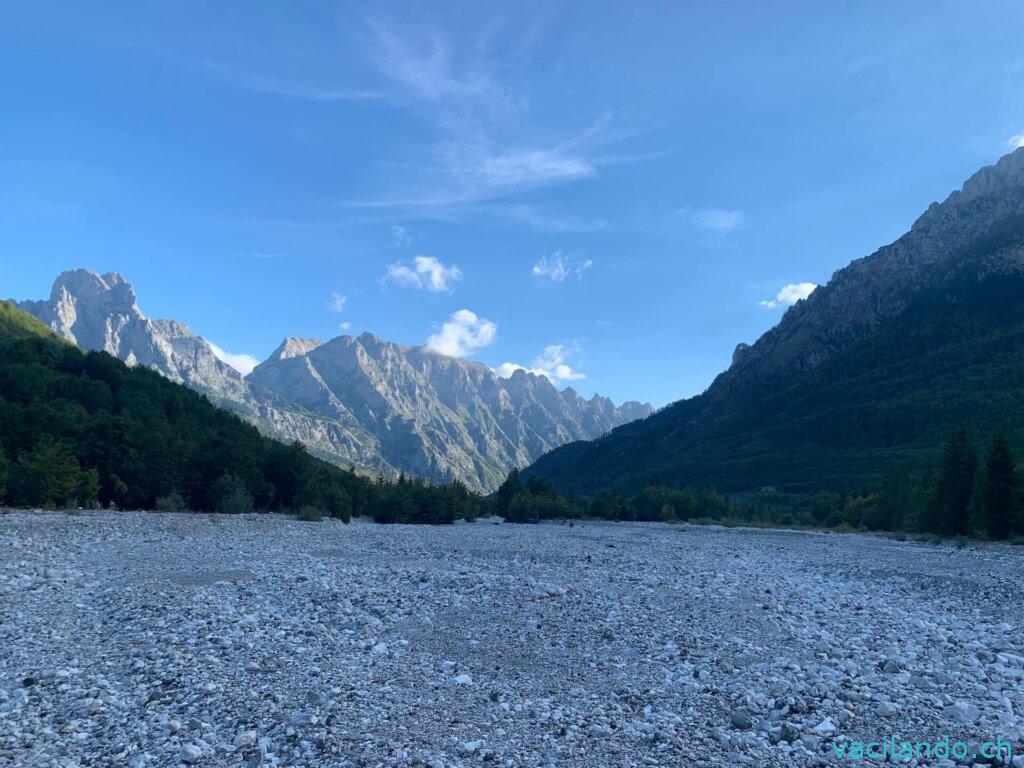 Valbona Flussbett Camper 4x4