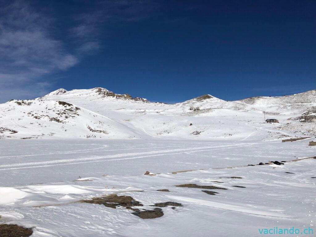 Aragats Berg im Winter Armenien Ski