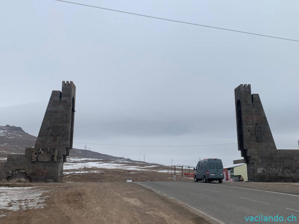 Yerevan Meghri Highway Pass