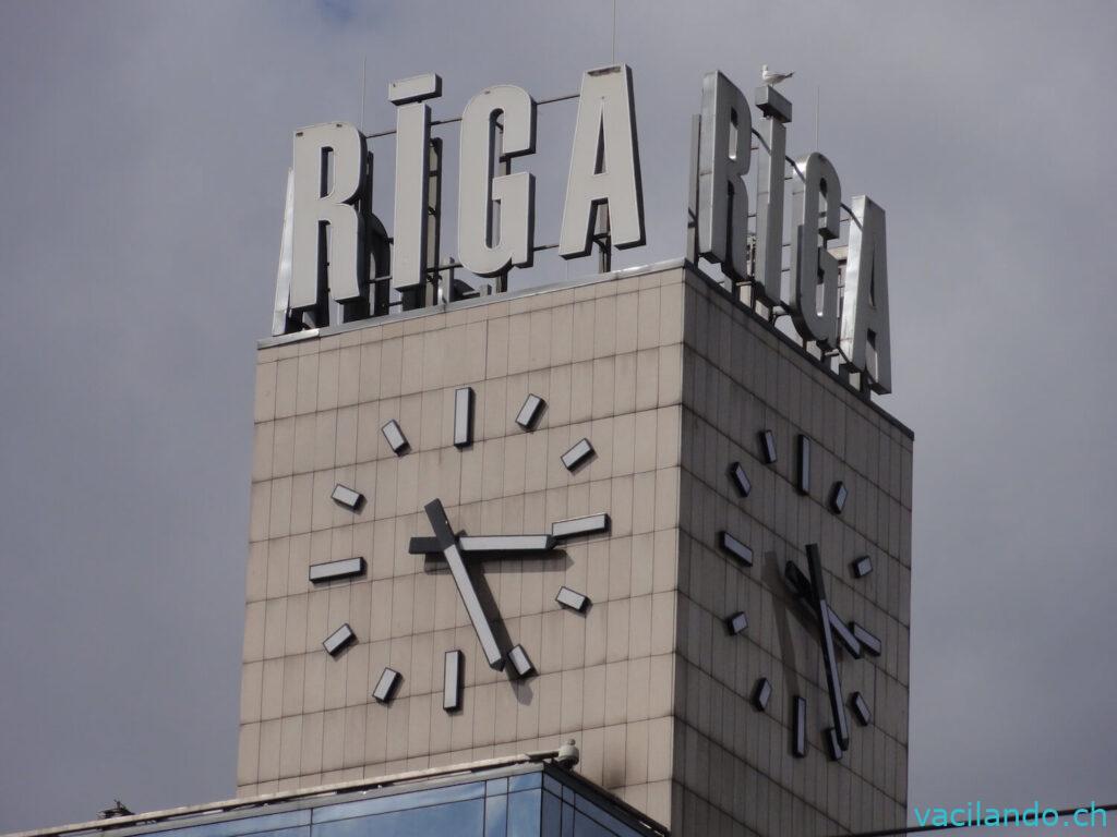 Riga Uhr Turm
