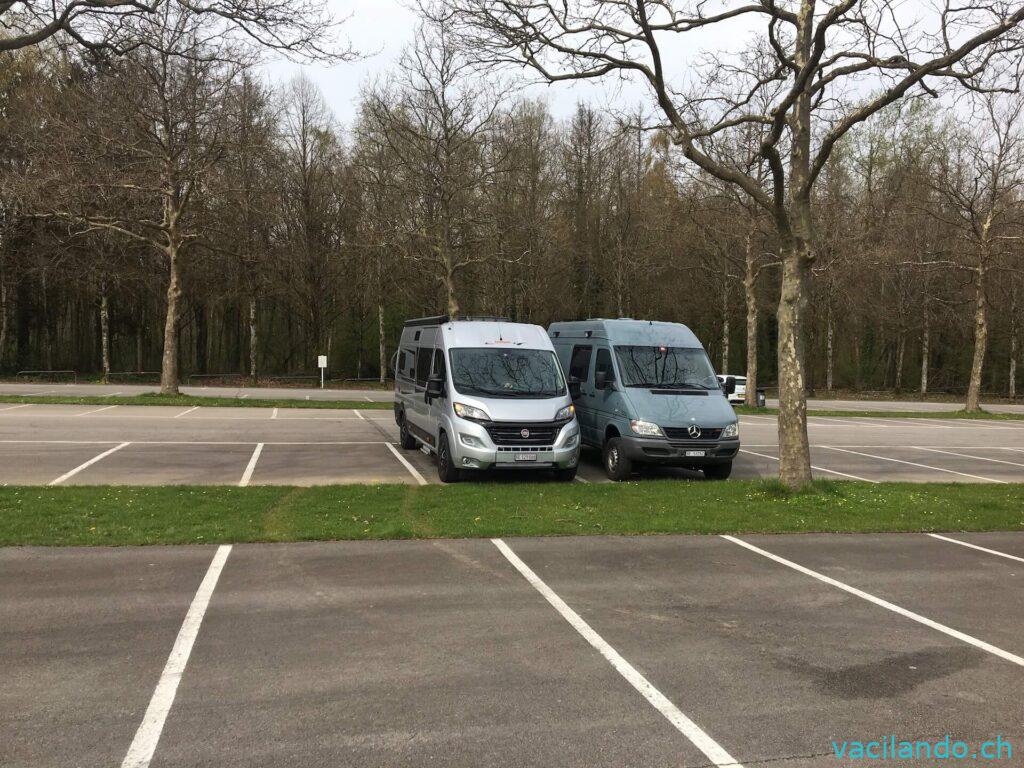 Parkplatz Luxenburg gratis camper