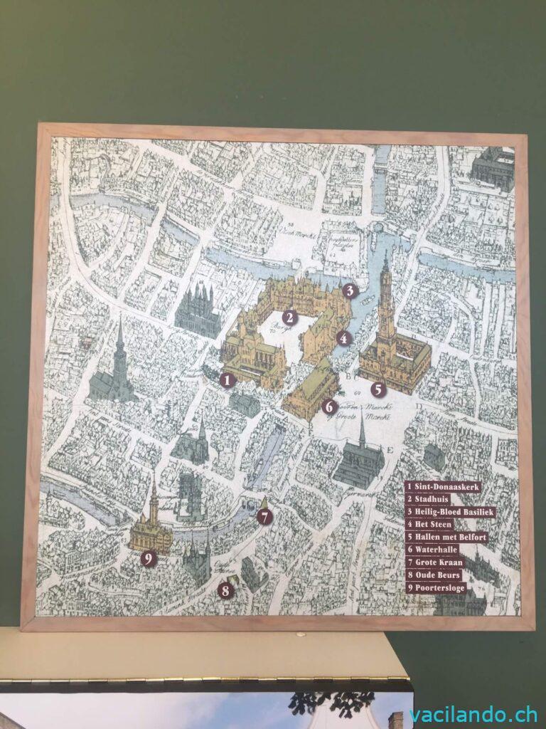 Brügge Stadtkarte