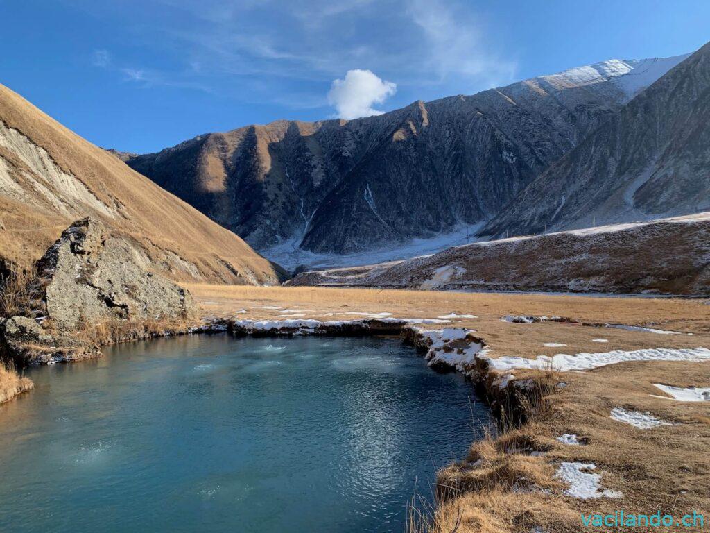 Truso Valley Winter Georgien