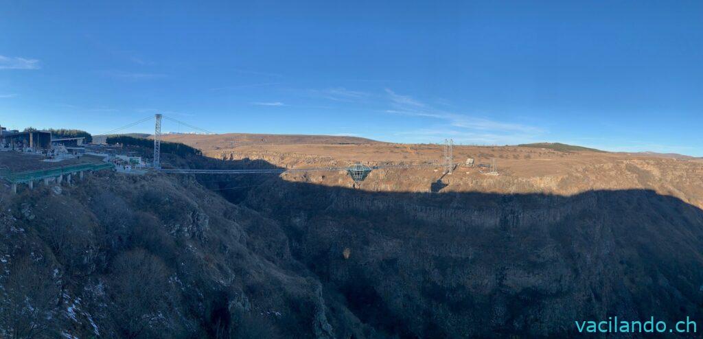 Diamant Hängebrücke Georgien