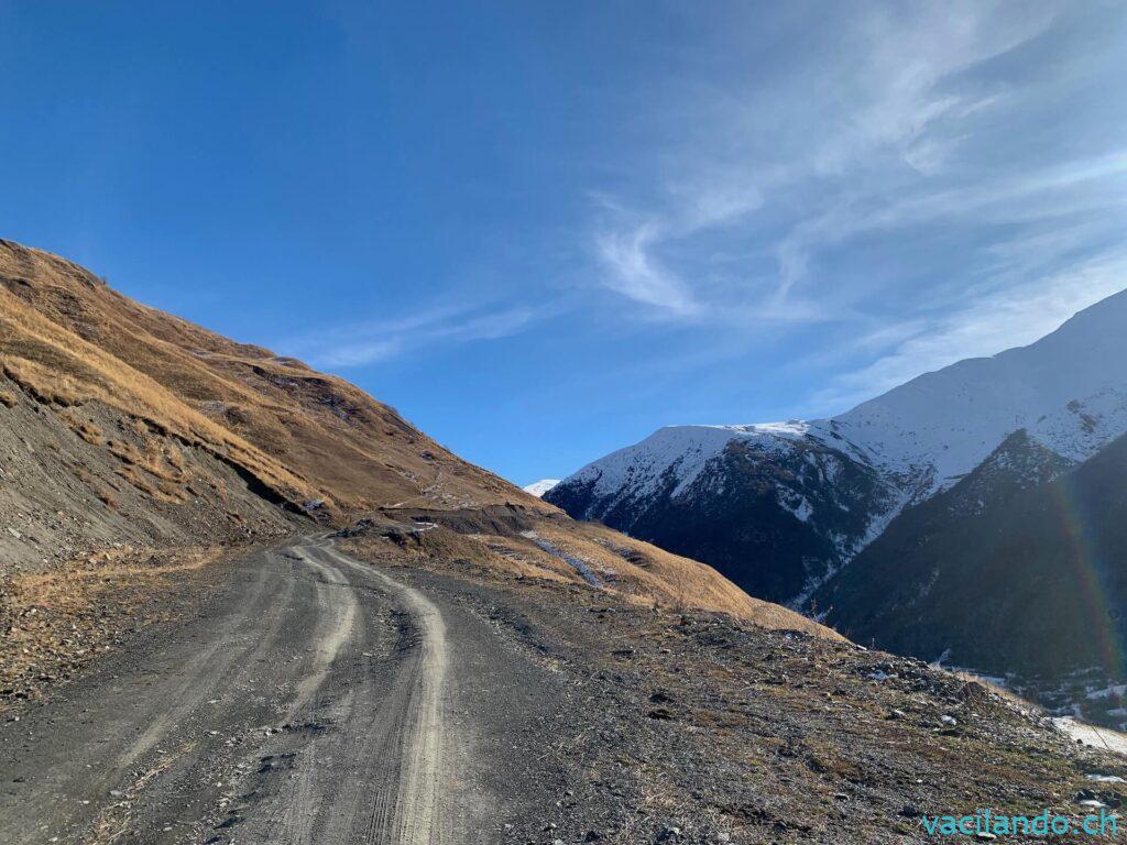 Zagaripass im Winter Georgien