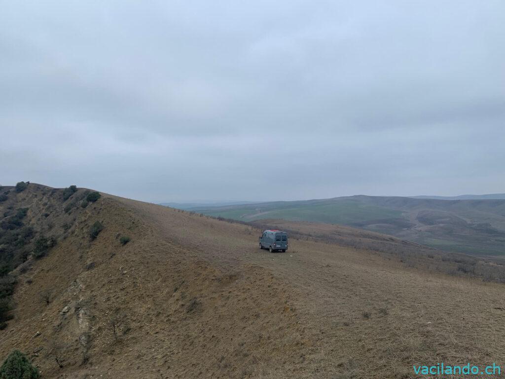 Vashlovani Nationalpark Camper Georgien