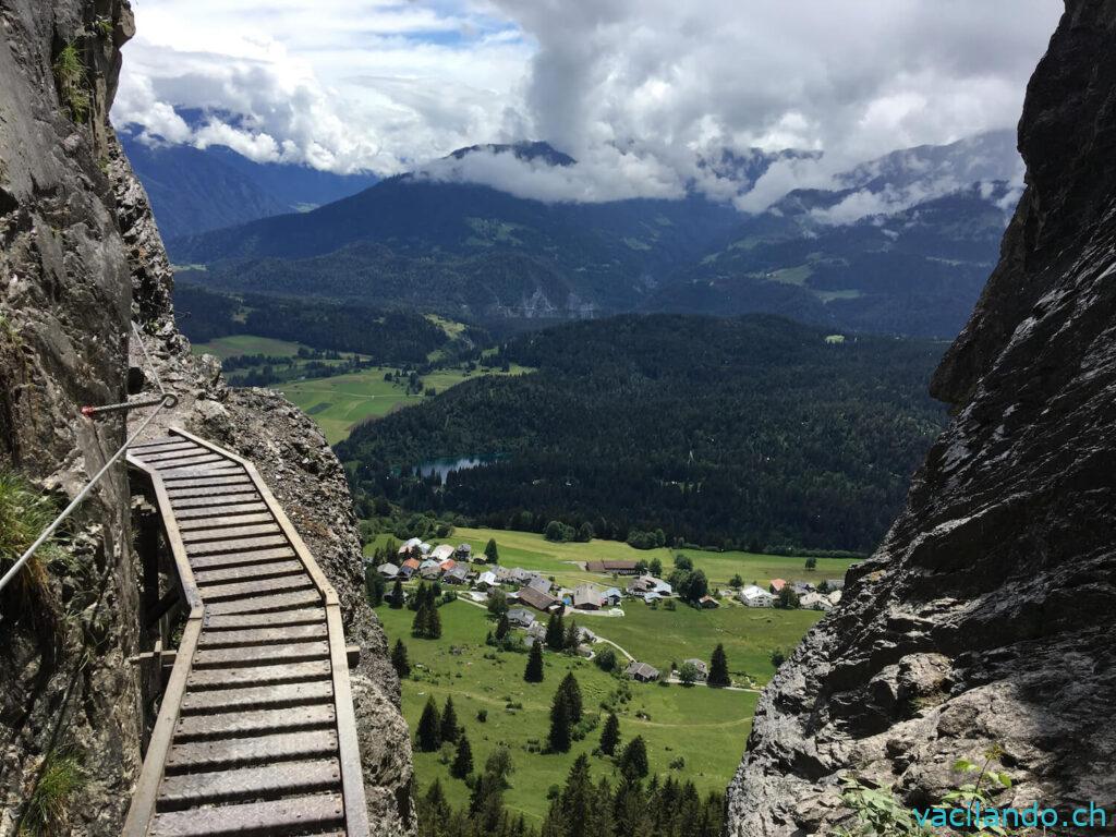 Klettersteig Pinut Flims