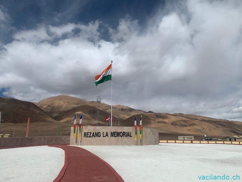 Numbra Valley Ladakh Indien im Schnee