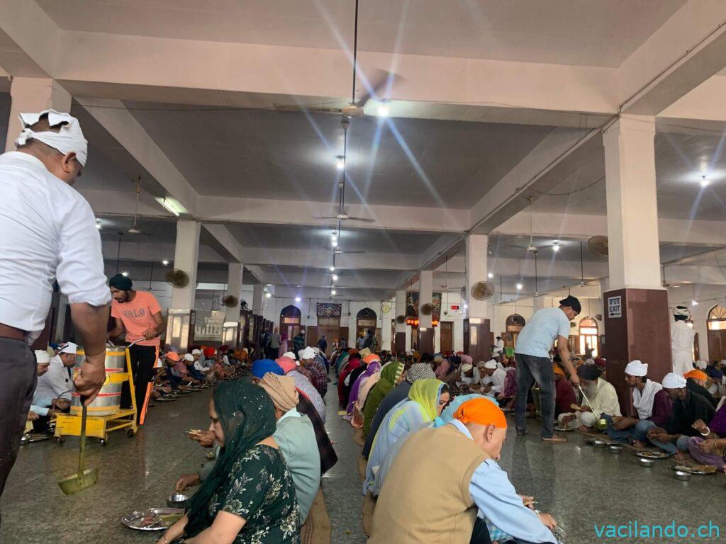 Goldener Tempel Amritsar Indien gratis Essen