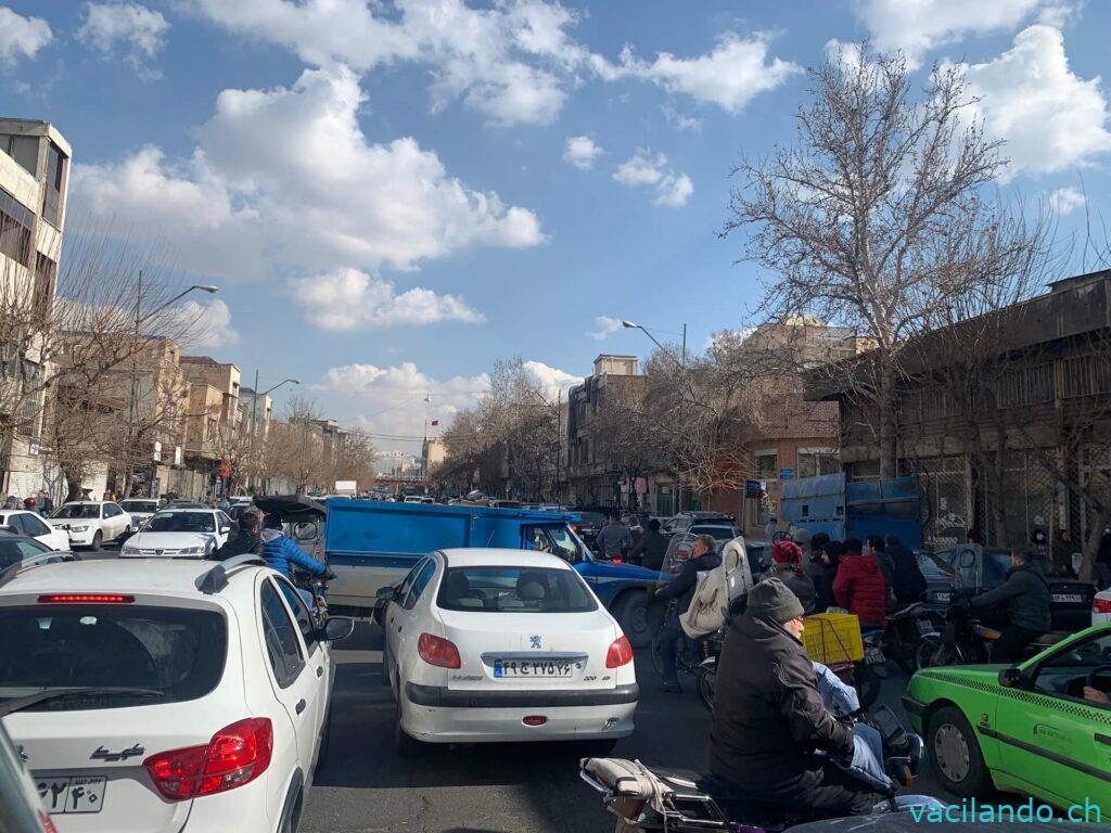Teheran Iran mit Camper
