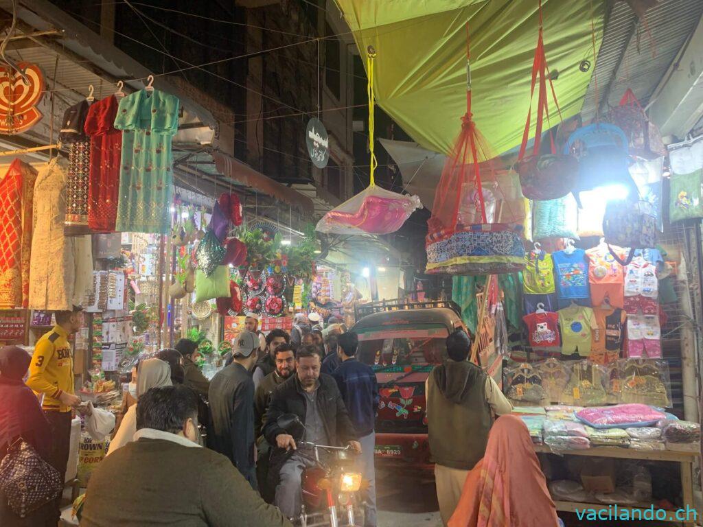 Peschawar Pakistan Markt