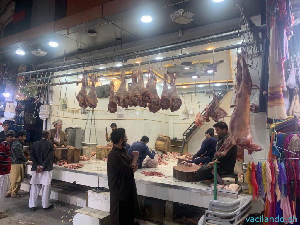 Peschawar Pakistan Markt