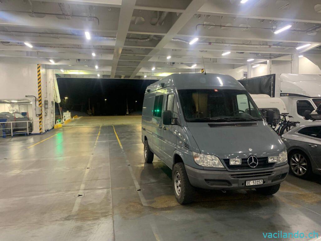 Nachfähre TT-Line Deutschland-Schweden mit Wohnmobil