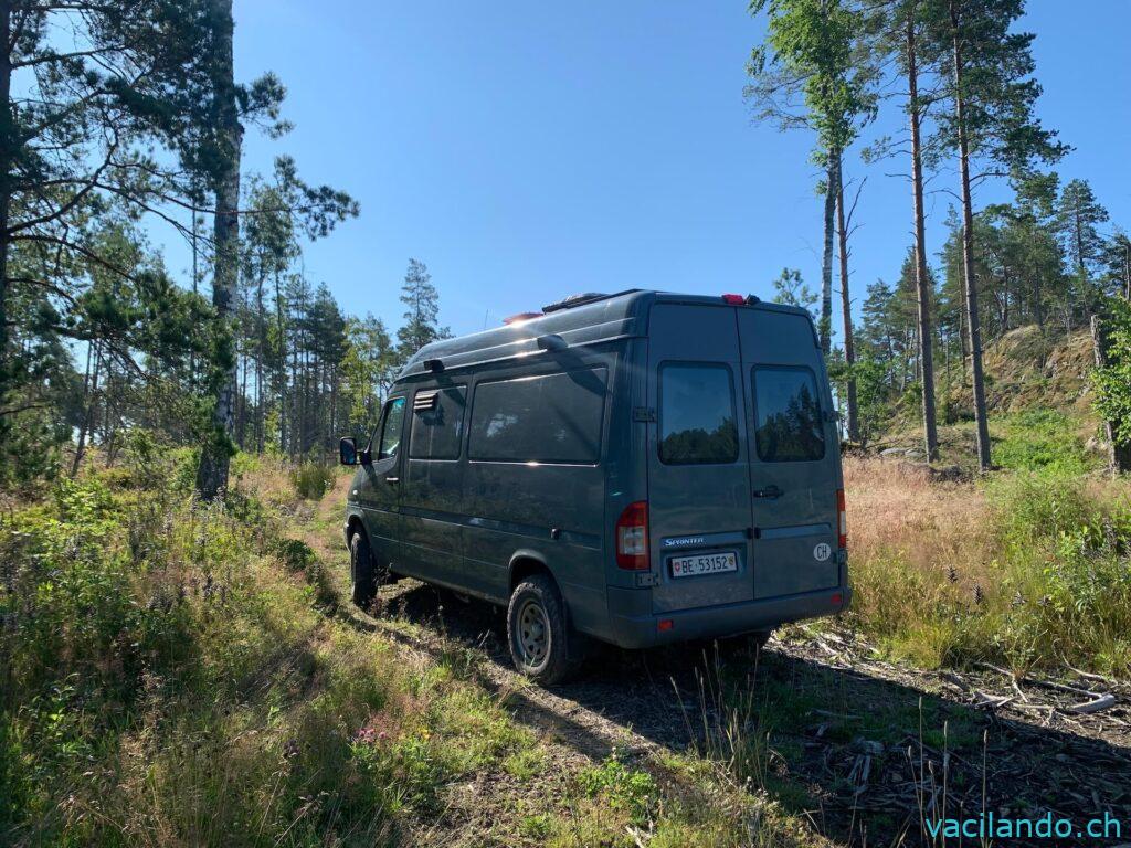 Schweden mit Camper Wildcamping