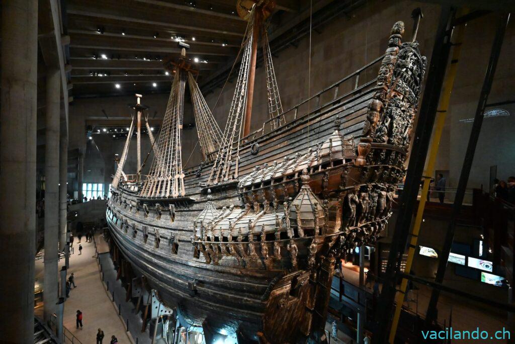 Schweden Stockholm mit Camper Vasa Museum