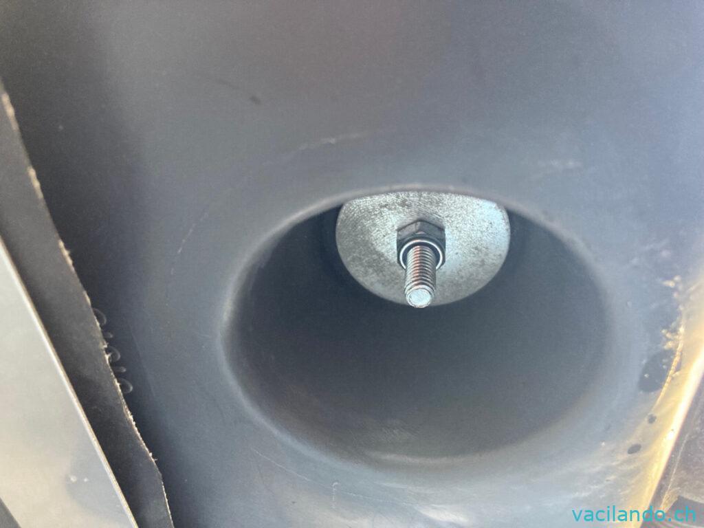 Befestigung Urintank TTT Wassertank VW T4 Unterflur REIMO Camper Sprinter