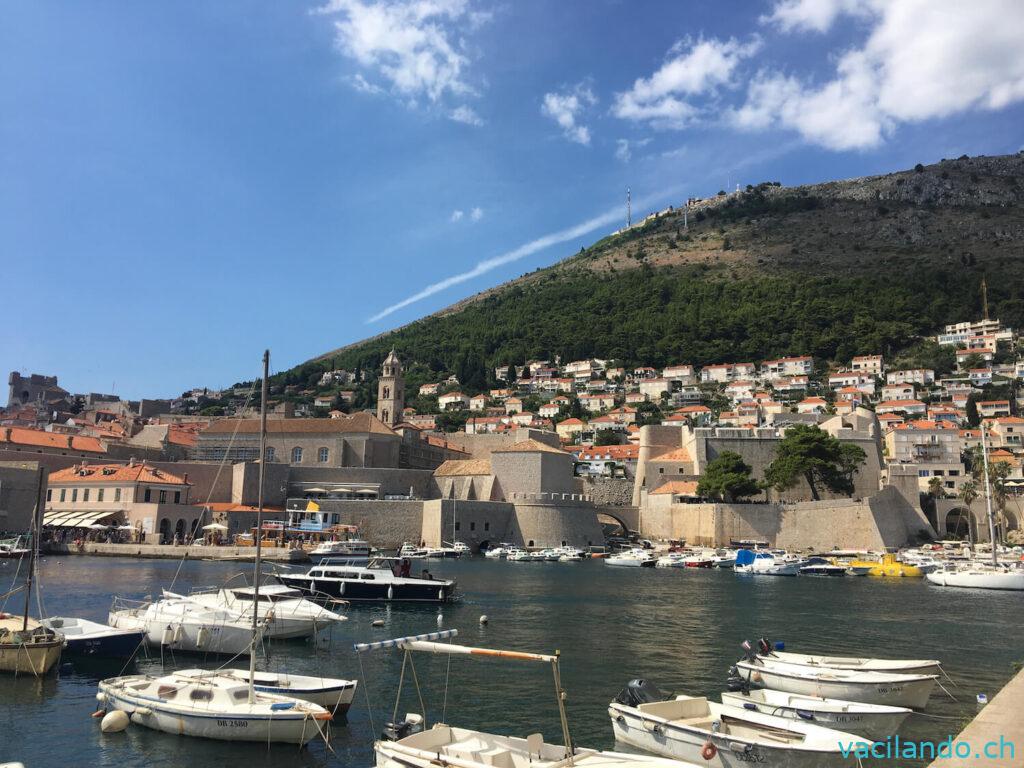 Dubrovnik Hafen in Kroatien