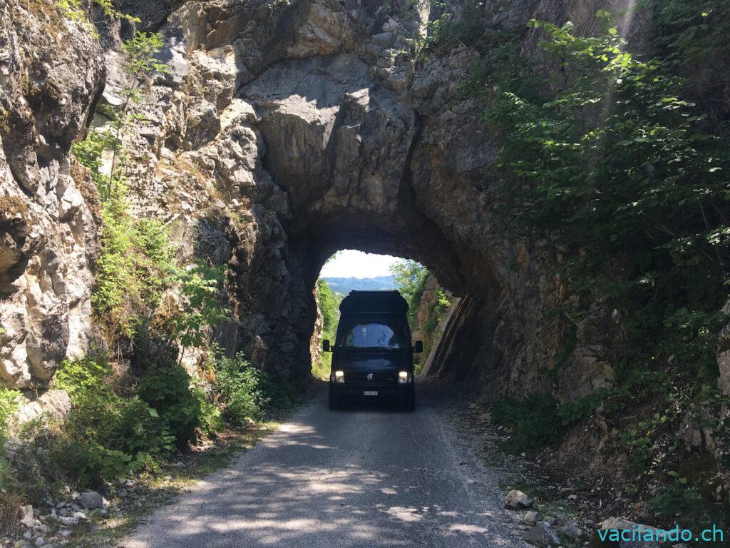 Tunnel in Montenegro